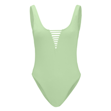 Load image into Gallery viewer, Fire Swimsuit - Sage Green
